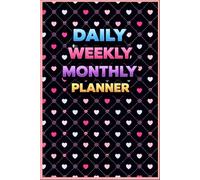 Daily Weekly Monthly Planner| Productivity Planner & Goal Tracker | To-Do List, Habit Tracker & Notes Organizer