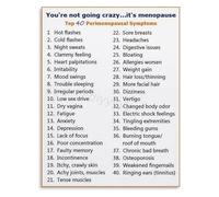 Daily Wellness Poster Self Care Inspiration for Women Home