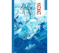 Daily wins 2026: The ultimate 2026 daily planner | Illustrated hardcover planner with sticker sheet | 6x9 inches | 200 Pages | Gift for family and friends