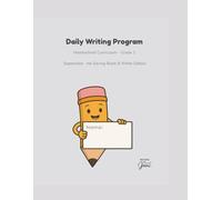 Daily Writing Program: Homeschool Curriculum - Grade 1 September (Ink-Saving Edition - Black & White) (Daily Homeschool Program - Grade 1)