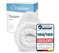 Dailydream Topper Viscoelástico 140x200 cm, Memory Foam, 9 cm