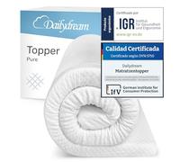 Dailydream Topper viscoelástico para colchón de 100x200, Grosor 7cm, Sobrecolchón Memory Foam, Edition Standard, Model L, Cubrecolchón de Espuma, Espuma viscoelástica, Espuma Memoria, Topper Sofa
