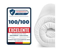 Dailydream Topper viscoelástico para colchón de 80x200, Grosor 5cm, Sobrecolchón Memory Foam, Edition Lavendel, Model M, Cubrecolchón de Espuma, Espuma viscoelástica, Espuma Memoria, Topper Sofa