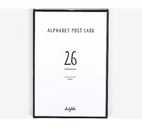 Dailylike Set 26 Tarjetas postales alphabet 10x14,8cm.