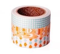 Dailylike Set 3 cintas adhesivas algodón homey 15mm.x3m.