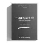 Daimon Barber Men's Hydrating Hydro Surge Face Sheet Mask, 5 Sheets | Hydrating Facial Masks with Apple Extract and Hyaluronic Acid that Soothe and Hydrate All Skin Types for Refreshed Skin.