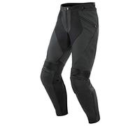 Dainese Pony 3 Pantalones de cuero para motocicleta, negro, tamaño 50 para Hombres