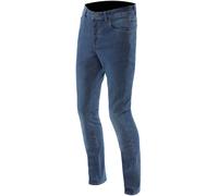 Pantalones de moto Hombre Dainese 5-POCKET DENIM SLIM Deep-Blue