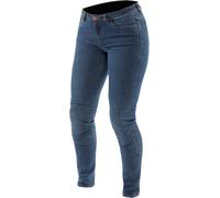 Dainese 5 Pocket Slim Plus Vaqueros de moto para mujer, azul, tamaño 34