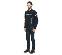 Dainese Air Fram 3 hombre Chaqueta de tela Negro/Blanco 54 hombres