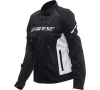 Dainese Air Frame 3 2.0 Chaqueta textil para moto para mujeres, negro-blanco, tamaño 54