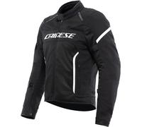 Dainese Air Frame 3 2.0 Chaqueta textil para motocicletas, negro-blanco, tamaño 60 para Hombres