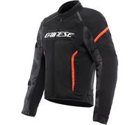 Dainese Air Frame 3 S26 Chaqueta textil para motocicletas, negro/rojo, Talla 48