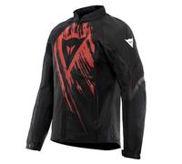 Dainese Air Graphics Tex Jacket Chaqueta para moto de verano, ventilada y ligera, con protectores suaves en hombros y codos Hombre