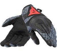 Dainese - Air-Maze Unisex Gloves, Guantes de Moto de Verano, Tejido de Malla, Protectores de Nudillos, Pantalla Táctil, para Hombres y Mujeres, Negro/Gris Hierro, XXL