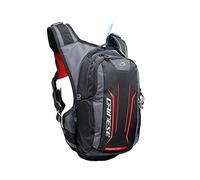 Dainese Alligator Backpack, Mochila De Hidratación Moto, Negro/Rojo, N