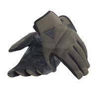 Dainese - Argon Gloves, Guantes Moto, Tejido de Punto con Protectores Nudillos, Cierre Antidesgarro, Compatibilidad Pantalla Táctil, Guantes de Moto para Hombre S, Hoja de Parra