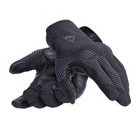 Dainese - Argon Gloves, Guantes Moto, Tejido de Punto con Protectores Nudillos, Cierre Antidesgarro, Compatibilidad Pantalla Táctil, Guantes de Moto para Hombre XL, Negro