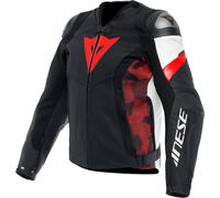 DAINESE Chaquetas Avro 5 Black / Red-lava / White 44