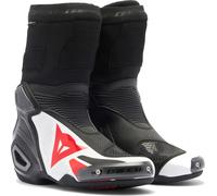 Dainese Axial 2 Air Botas de moto perforadas, negro-blanco-rojo, tamaño 41 para Hombres