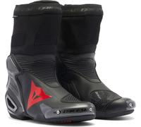 Dainese Axial 2 Air Botas de moto perforadas, negro/rojo, Talla 39