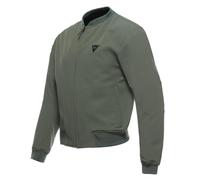 Dainese - Bhyde No-Wind Tex Jacket, Chaqueta Bomber para Moto, Tejido Cortaviento e Hidrófugo, Protecciones Blandas en Hombros y Codos, Chaqueta de Moto para Hombre, Verde, 64