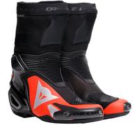 DAINESE Botas Axial 2 Black / Red-Fluo 44