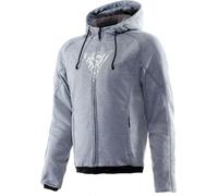 Dainese Bovisa, sudadera con cremallera 52 male Gris/Negro/Blanco
