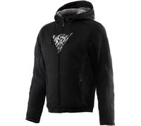 Sudadera de moto Hombre Dainese BOVISA con protecciones Black/White