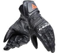 Guantes de moto de cuero Dainese Carbon 4 Negro / Negro / Negro