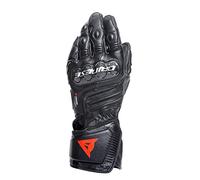 Dainese - Carbon 4 Long Leather Gloves, Guantes Moto Largos, Deportivos, de Piel, Negro/Negro/Negro, XL