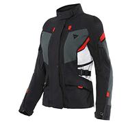 Dainese Carve Master 3 Gore-Tex Giacca tessile da donna, nero/grigio/rosso, 46