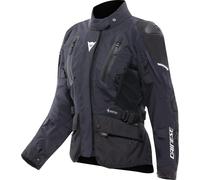 Dainese Carve Master 4 Gore-Tex Chaqueta de motocicleta impermeable para mujer, negro/negro, Talla 46