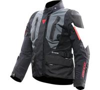 Dainese Carve Master 4 Gore-Tex Giacca da moto impermeabile, nero/grigio/rosso, 54