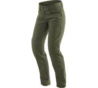 Dainese Casual Regular Ladies Chaqueta textil de motocicleta, verde, Talla 25