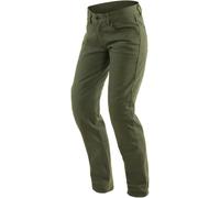 Dainese Casual Regular Tex Mujer - Talla 27 OLIVE