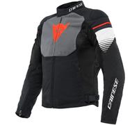 Dainese Air Fast, chaqueta textil 50 male Negro/Gris/Blanco