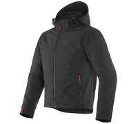 Dainese - Ignite Tex Jacket, Chaqueta Moto Hombre, Protectores de Hombros y Codos, Cazadora Moto con Forro Polar Impermeable y Transpirable, Detalles Reflectantes, Negro