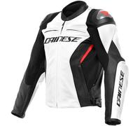 DAINESE Chaquetas Racing 4 White / Black 52