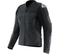 Chaqueta de moto Cuero Mujer Dainese RACING 5 Black/Black