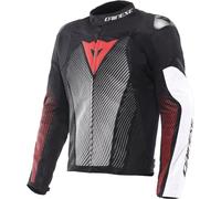 DAINESE Chaquetas VENTAR AIR TEX BLACK / WHITE / RED 54