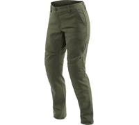 Dainese Chinos Ladies Chaqueta textil de motocicleta, verde, tamaño 27 para Mujer