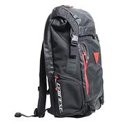 Dainese - D-Throttle Back Pack, Dainese Mochila Moto 27.9L, Práctica con Bolsillo para Ordenador Portátil, Mochila Impermeable, Cierre de Cremallera, para Viaje y Oficina, Unisex, Negro