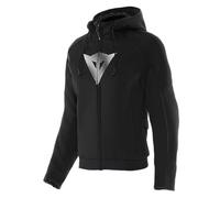 DAINESE - Daemon-X Safety Hoodie Full Zip Wmn, Sudadera Con Cremallera Y Capucha, Forro Interior De Felpa, Mujer, Negro, 44