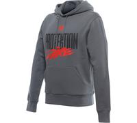 Dainese Dare Sudadera con capucha, gris oscuro, Talla XXL