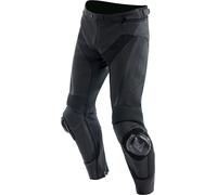 Dainese Delta 4, pantalones de cuero perforado 60 male Negro/Negro