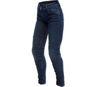 Dainese Denim Brushed Skinny Vaqueros de moto para damas, azul, tamaño 32 para Mujer