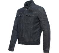 Dainese Denim Tex Chaqueta textil de motocicleta, azul oscuro, Talla 52