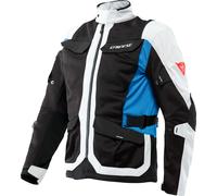 Dainese Desert, chaqueta textil 44 male Gris Claro/Negro/Azul