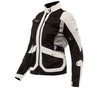 Dainese Desert Tex Chaqueta textil para motocicletas para damas, negro/beige, Talla 44